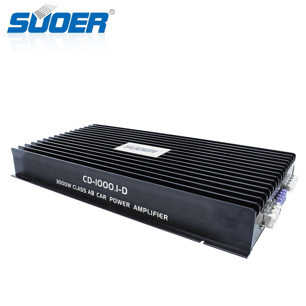Suoer CD-1000.1-D Max Power 3000w Mono Channel Car Amplifier