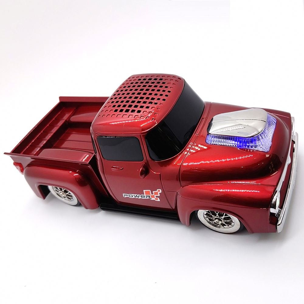 Wholesale Price 2024 WS-538BT Retro Car Model Wireless Blue-tooth Speaker Stereo Sound Bass Woofer Hifi Music Active BT Gift Car Model Speakers Toy