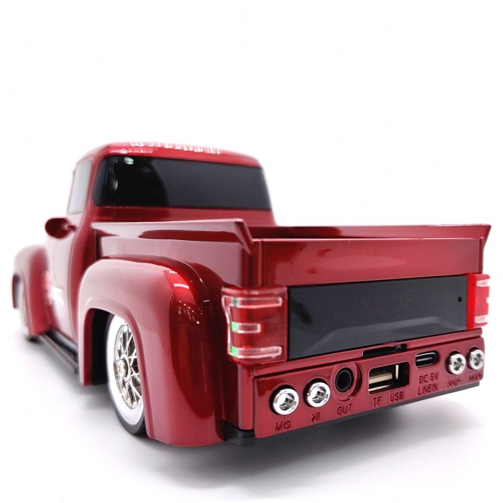 Wholesale Price 2024 WS-538BT Retro Car Model Wireless Blue-tooth Speaker Stereo Sound Bass Woofer Hifi Music Active BT Gift Car Model Speakers Toy