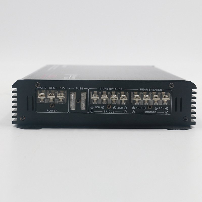 12V Full Range Car Amplifier 4 Channel 4500w Powerful Car Stereo Amplifier GM-D9500F