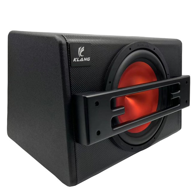 10\" 12 Inch Trapezoid Speaker Subwoofer with Amplifier Active Car Sound Car Speakers Subwoofer Box