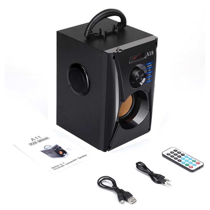 High Quality Accessories Consumer Electronics KAW K600 Bluetooth speaker with genuine karaoke microphone