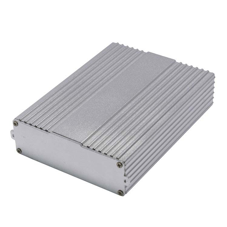 Industrial Electronic Amplifier Box Case Factory Manufacturers Custom Anodized Cnc Aluminum Extruded Amplifier Enclosure
