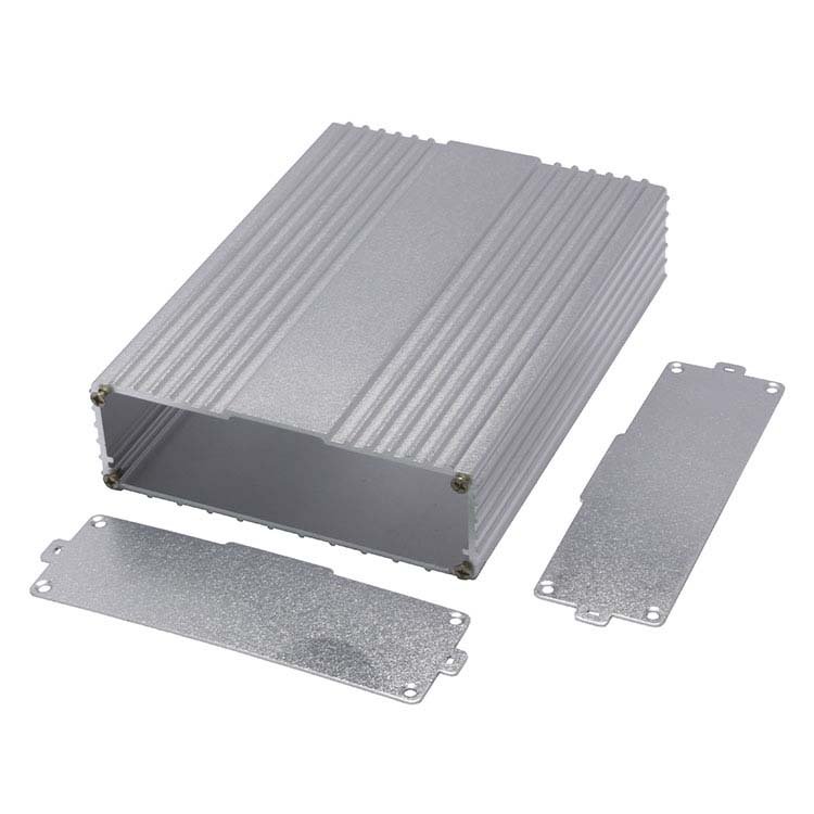 Industrial Electronic Amplifier Box Case Factory Manufacturers Custom Anodized Cnc Aluminum Extruded Amplifier Enclosure