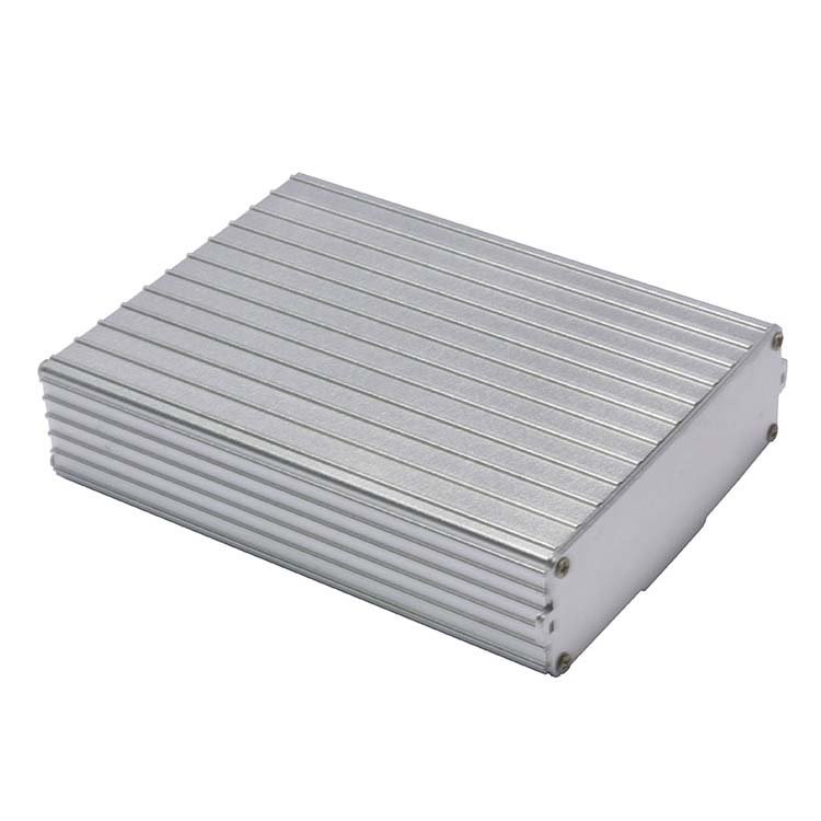 Industrial Electronic Amplifier Box Case Factory Manufacturers Custom Anodized Cnc Aluminum Extruded Amplifier Enclosure
