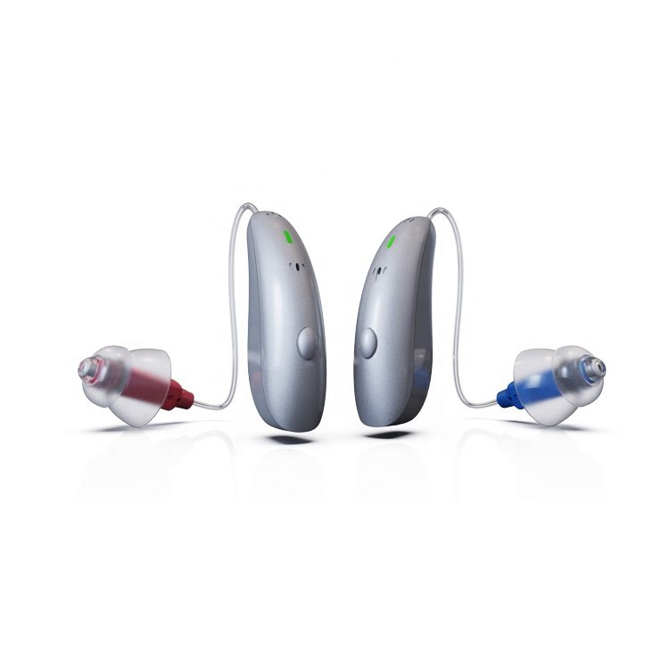 Ear & Hearing Products 105dB Aparato Auditivo Sordera Slim Behind The Ear Bluetooth Hearing Aids