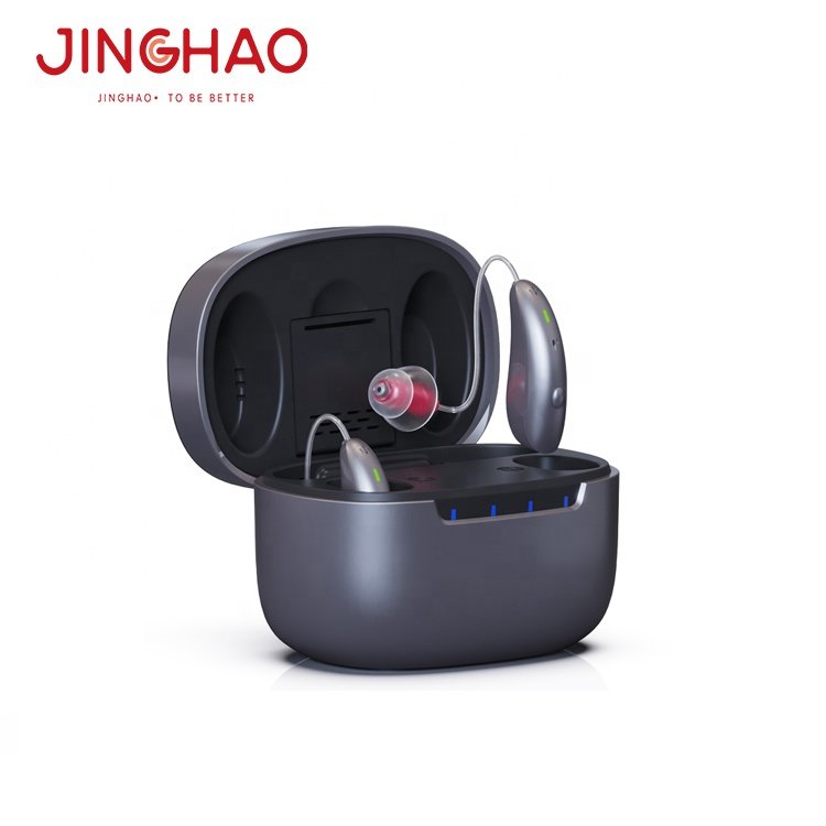 Ear & Hearing Products 105dB Aparato Auditivo Sordera Slim Behind The Ear Bluetooth Hearing Aids