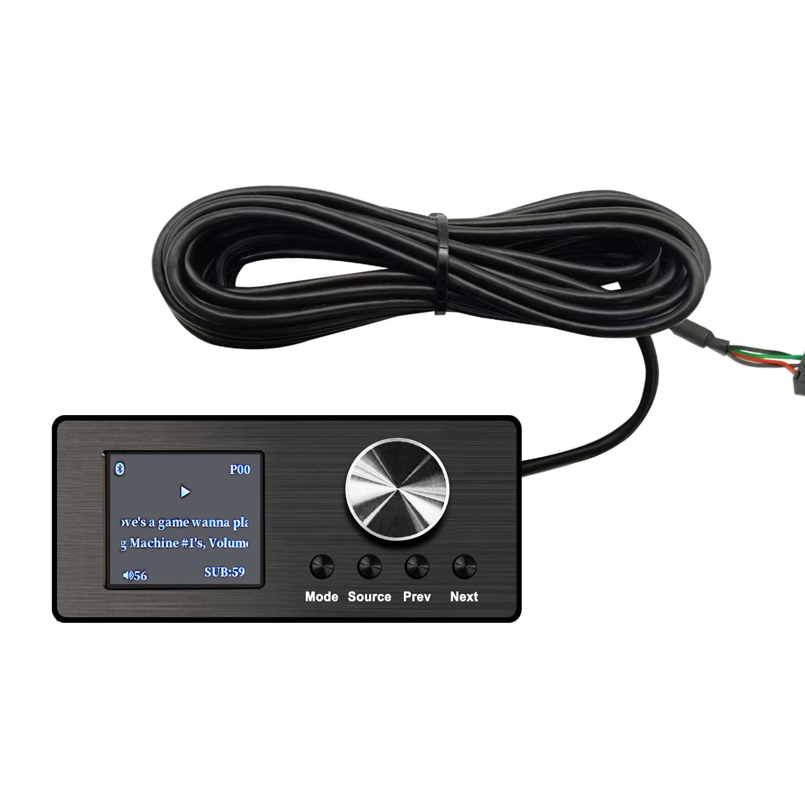 Original Newpower Amplifier Wire Volume Controller/remote for DSP Car Amplifier and Dsp Car Processor