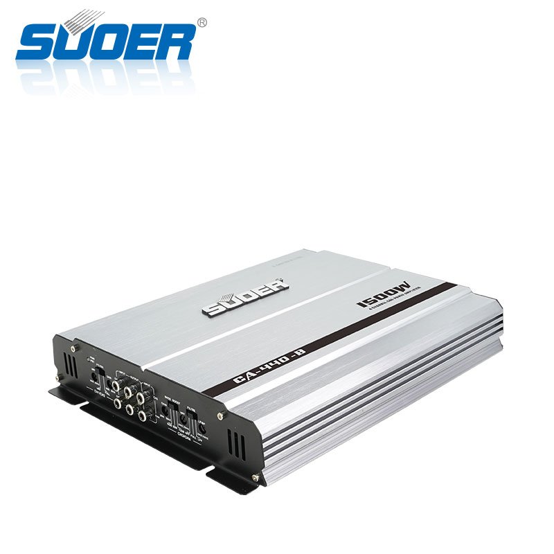 Suoer CA-440-B 12V Power Amp Car Power Amplifier 4 Channel Auto Amplifier Amplificador De Carro Amplificador
