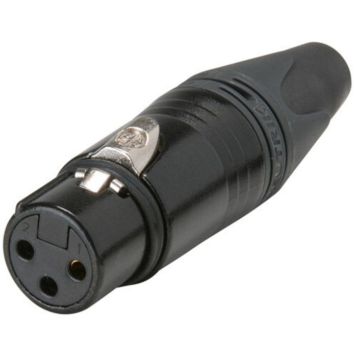 XLR Male Female 3/4/5pin Connector Connector Brass Xlr Adapter Audio & Video Solder