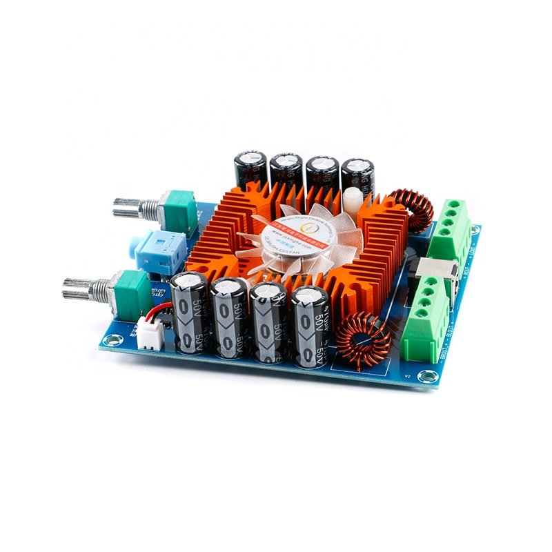 Automotive Grade 4X50W High Power Four Channel Audio Amplifier Digital Power Amplifier TDA7850 XH-A372
