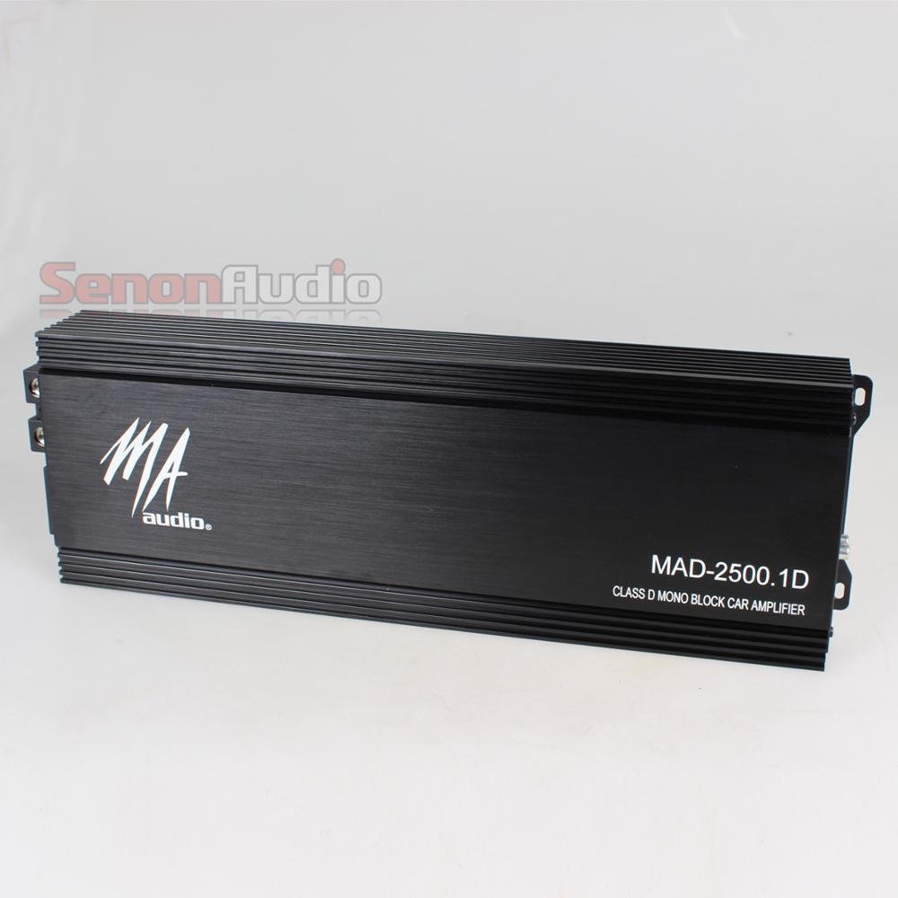 1 Channel Power Class D Amplifier Car Class D Monoblock Amplifier 2500Wrms Car Audio Amplifier
