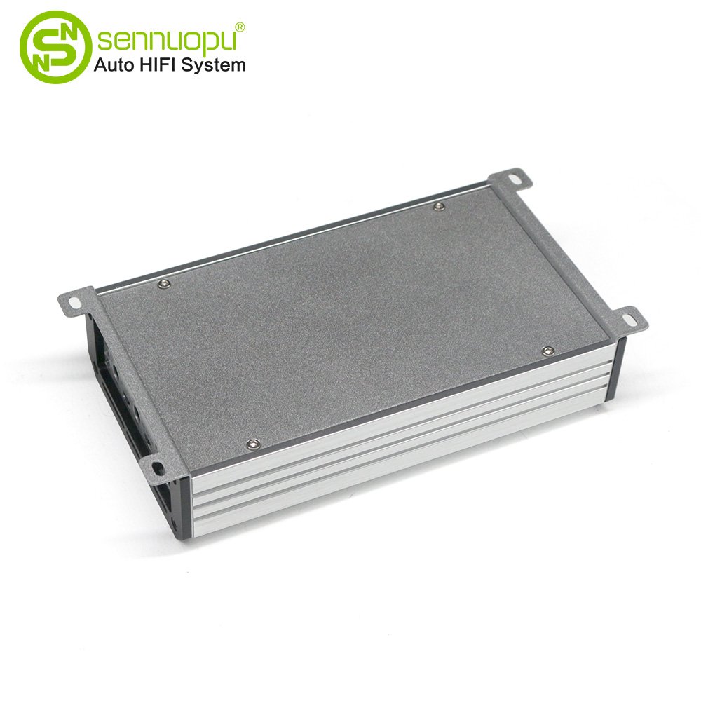 Sennuopu 4-Channel Car Amplifier D-Class Digital Full Range with Crossovers