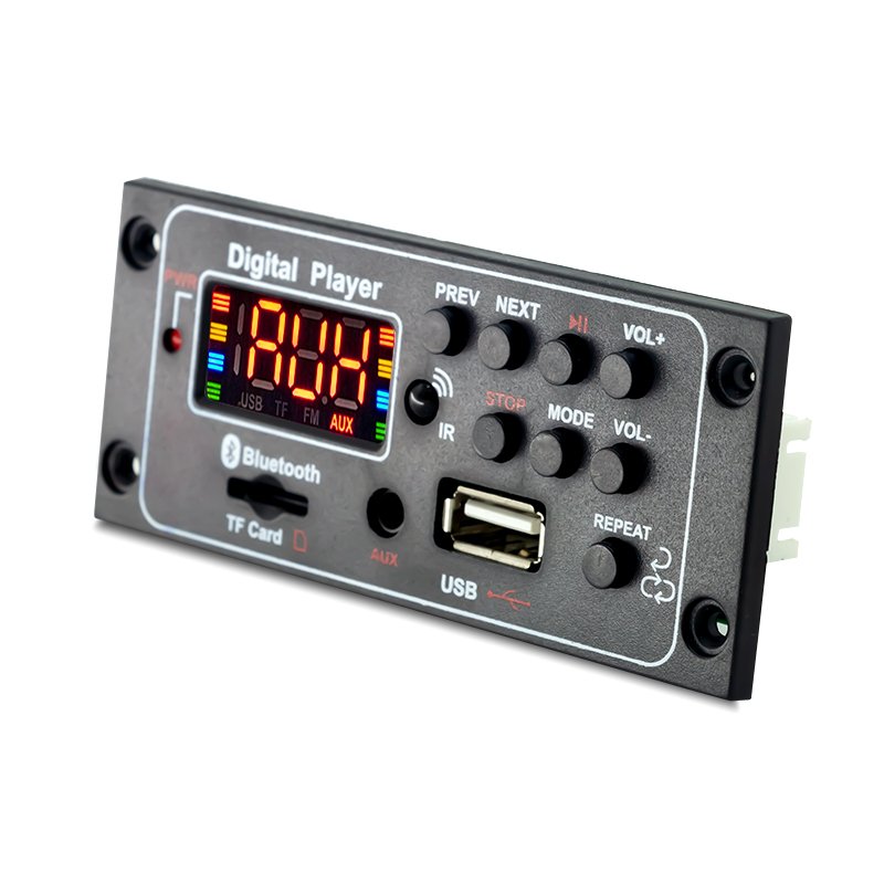Good Amplifier MP3 Player Decoder Board DC 5V-26V Support Call Recording BT 5.0 Car FM Radio Module Support TF USB AUX 3.5 WAV