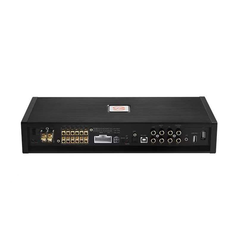 Aluminium Basket 6 Channel Black Dsp Module Power Car Amplifier Dsp Processor Board