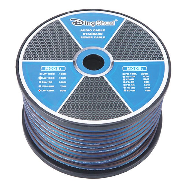 High Quality Copper End Hifi Car Audio Free Speaker Wire Cables Cca Wire for Amplifier Loudspeaker 16ga 14ga 12ga Speaker Cable