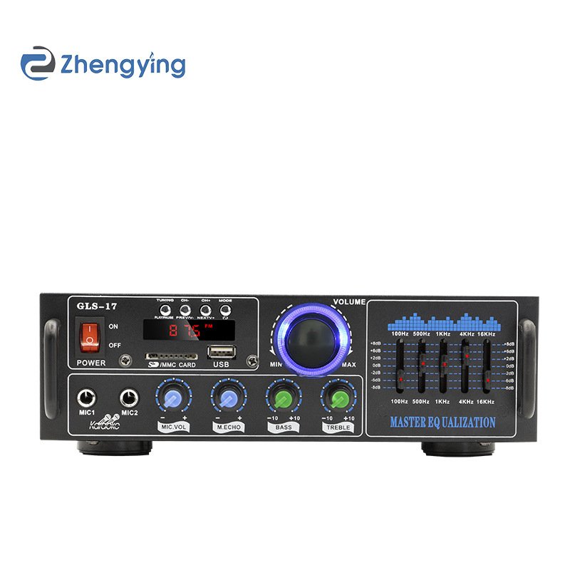 Car Amplifier Audio Stereo Power BT Fm Radio Home Theater Amplifiers Mini Amplificador Audio
