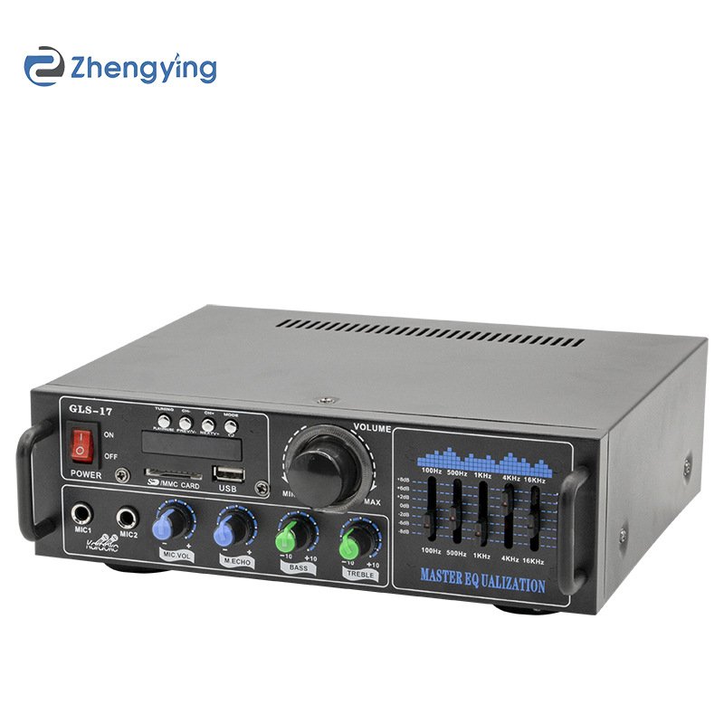 Car Amplifier Audio Stereo Power BT Fm Radio Home Theater Amplifiers Mini Amplificador Audio