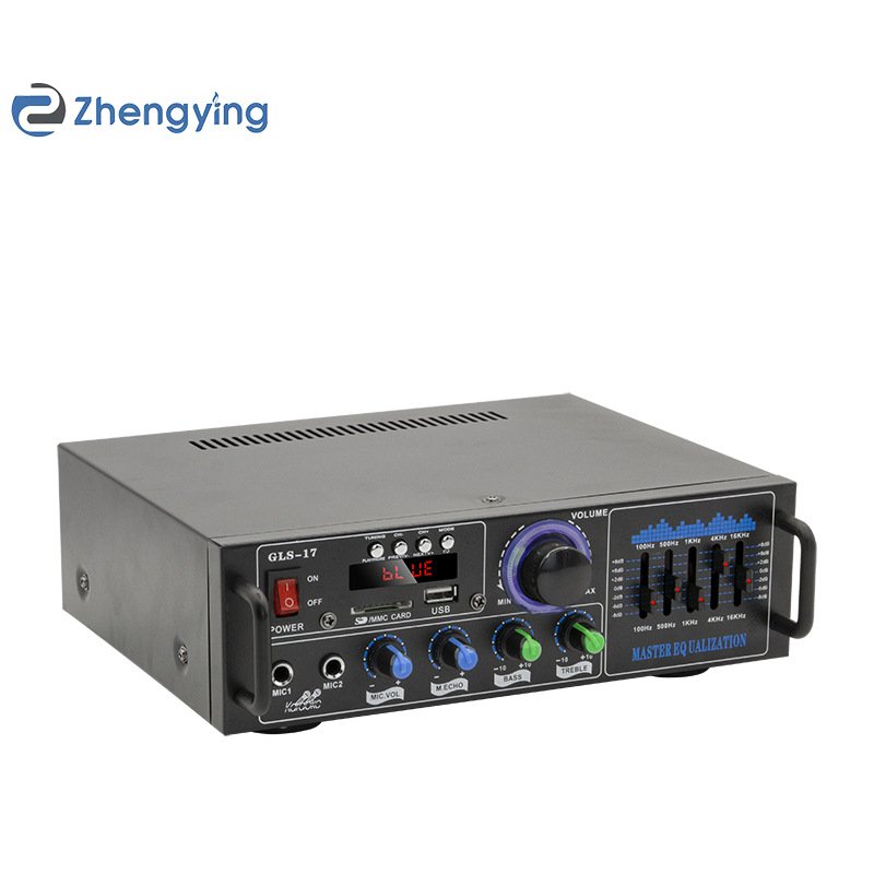Car Amplifier Audio Stereo Power BT Fm Radio Home Theater Amplifiers Mini Amplificador Audio