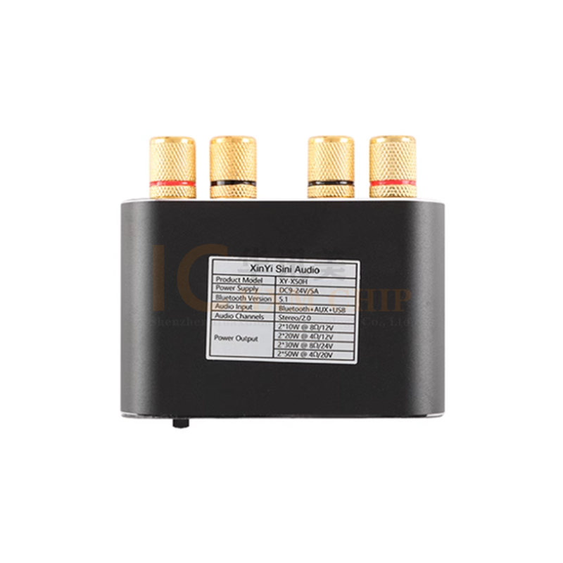 XY-X50H HIFI class 50W * 2 stereo Bluetooth amplifier board TPA3116 speaker audio amplifier