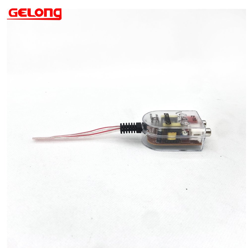 GELONG Car Electronic Audio Converter High Audio to Bass Car Production China Manufacturer