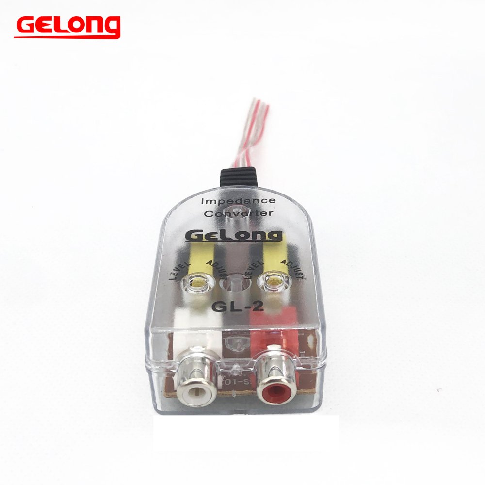 GELONG Car Electronic Audio Converter High Audio to Bass Car Production China Manufacturer
