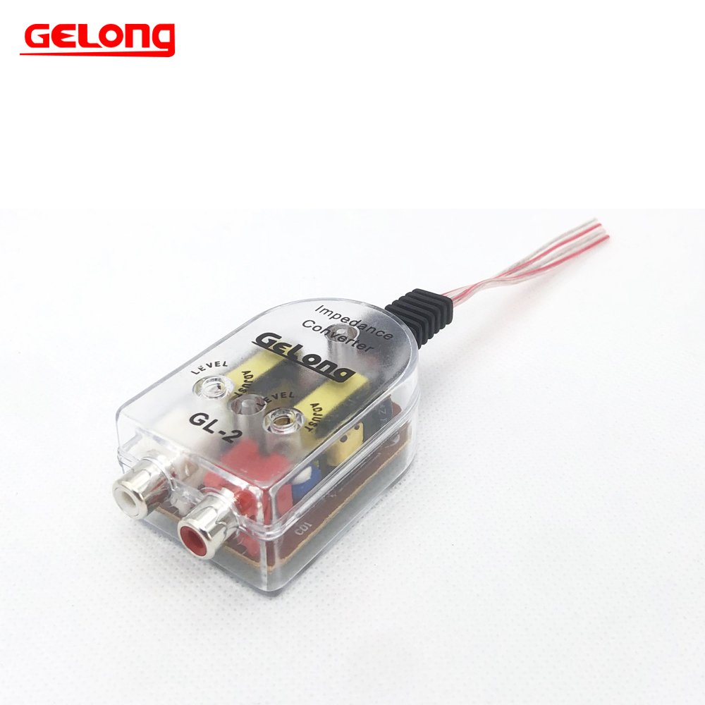 GELONG Car Electronic Audio Converter High Audio to Bass Car Production China Manufacturer