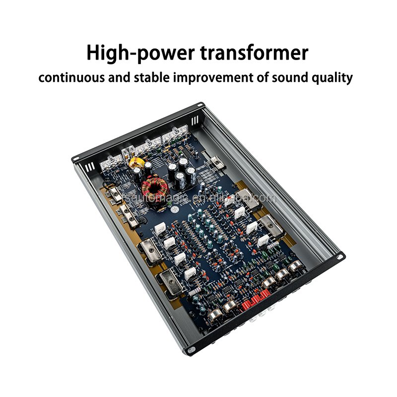 Auto Magic Cube M668 12V Power Amp Car Audio Amplifier 4 Channel Auto Amplifier Car Amplificador 6800W Car Amplifier