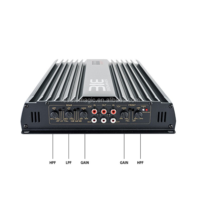 Auto Magic Cube M668 12V Power Amp Car Audio Amplifier 4 Channel Auto Amplifier Car Amplificador 6800W Car Amplifier