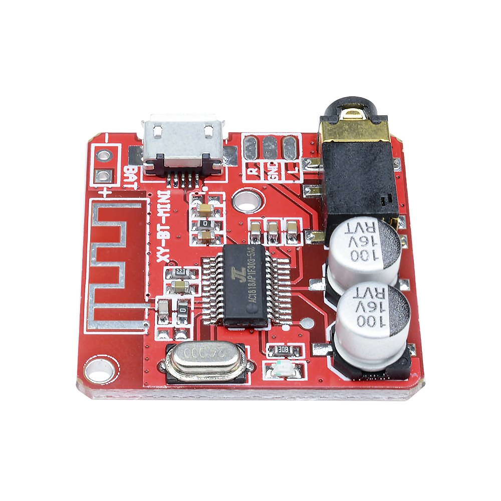 XY-BT-Mini Mp3 Bluetooth 4.1 Decoding Board 5v Lossless Decoder Car Speaker Audio Circuit Board Stereo Audio Receiver Module