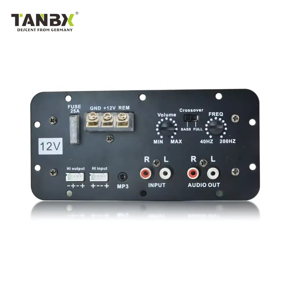 120W Factory Big Power Monol Sound Car Small Amplifier for Modification Car Subwoofer Use AB120