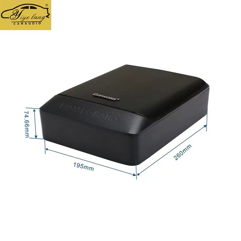 Powerful Korea 4-Channel Car Subwoofer with 2-Channel Amplifier RMS Watts AB & D Class Aluminium Material Crossovers Combination