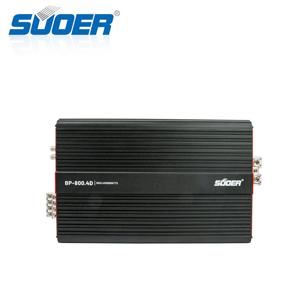 Suoer BP-800.4 Rms Power 800 Watts 4 Channel Big Power Car Amplifier