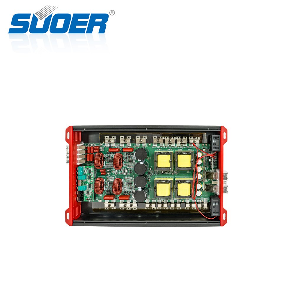 Suoer BP-800.4 Rms Power 800 Watts 4 Channel Big Power Car Amplifier