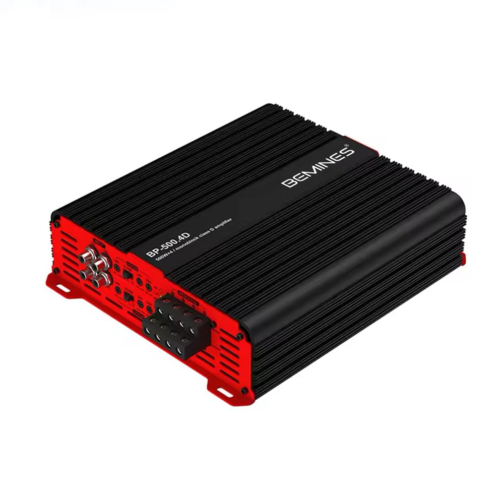QMF BP-500.4 Best Seller ClassD 4 Channels Big Power12V Car Power Amplifier Car Audio Powerful Amplifier