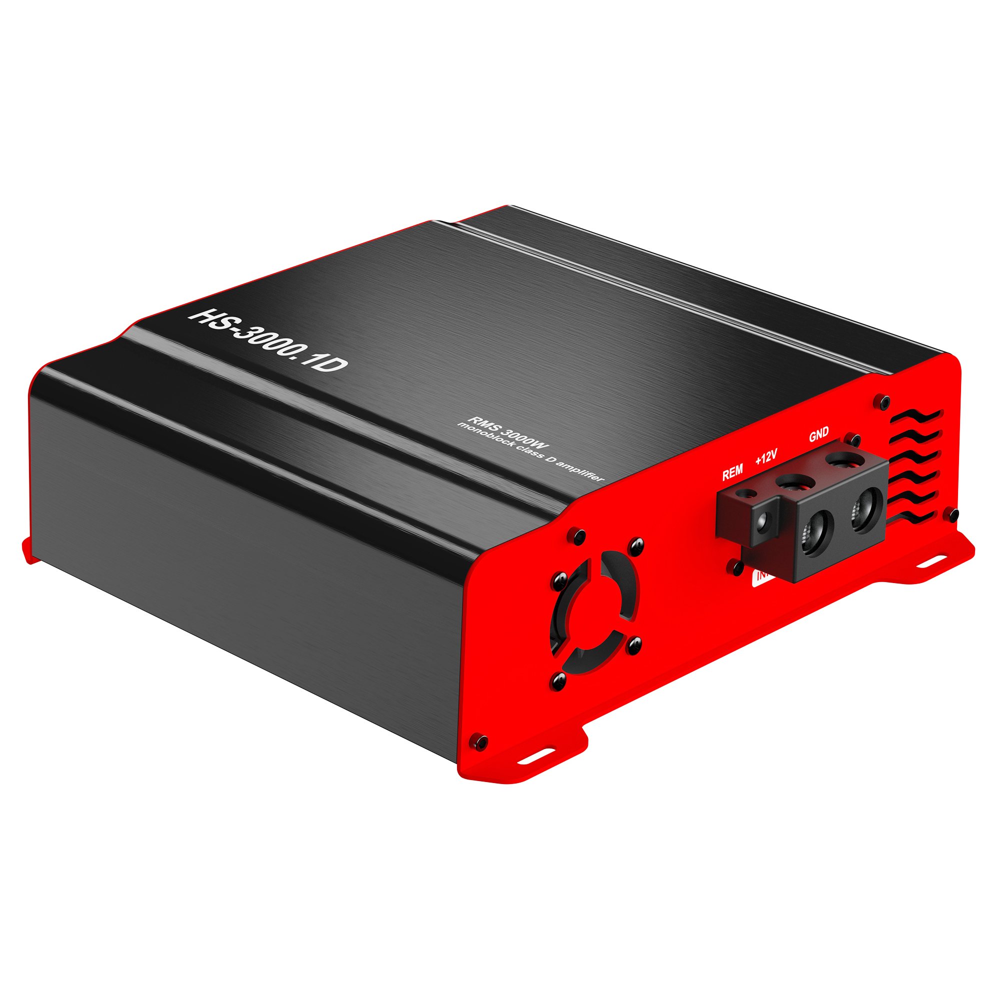 Brazilian Amplifier HS-3000.1D Super Big Power Monoblock RMS 3000w Max 8000w Suitable for Subwoofer Amplifier