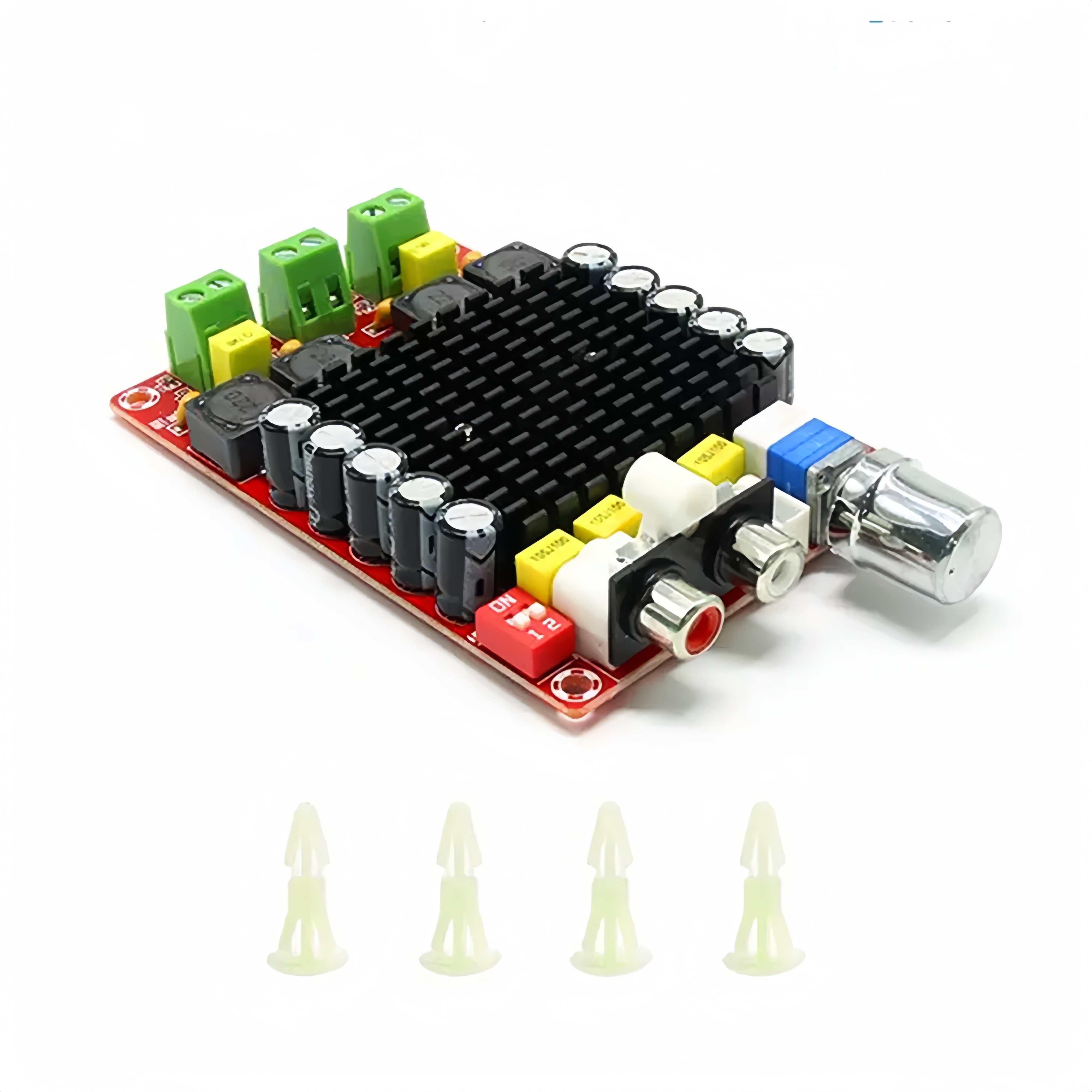Compatible with XH-M510 TDA7498 high power digital workplace 2*100 watt automotive power amplifier DC 14-34v wireless module
