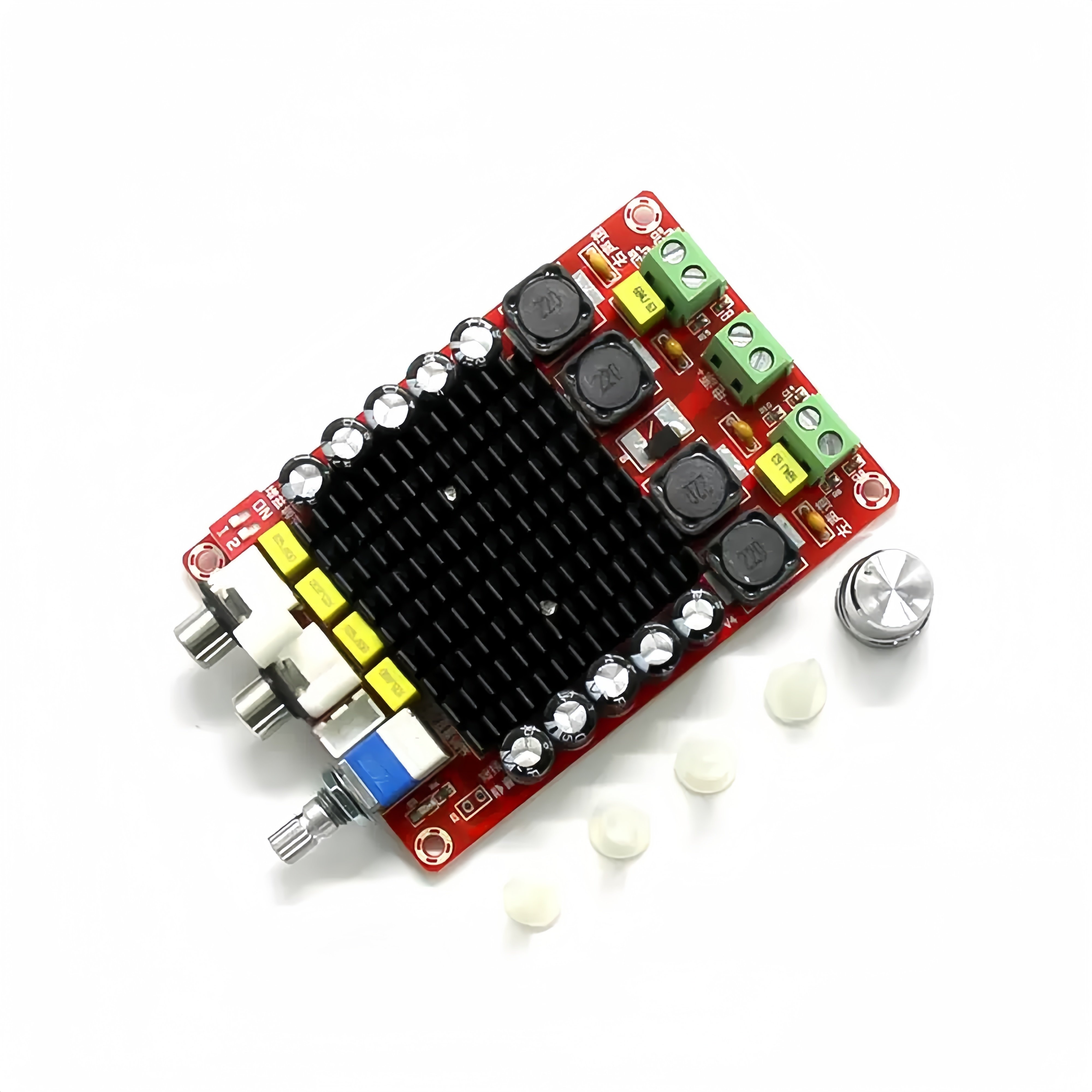 Compatible with XH-M510 TDA7498 high power digital workplace 2*100 watt automotive power amplifier DC 14-34v wireless module