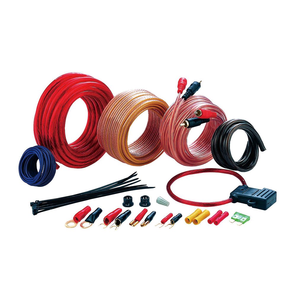 High Quality Car Audio Amplifier Wiring Kit Car Speaker Subwoofer Amplifier Audio Wire Car Audio Cable Amp Wiring Kit