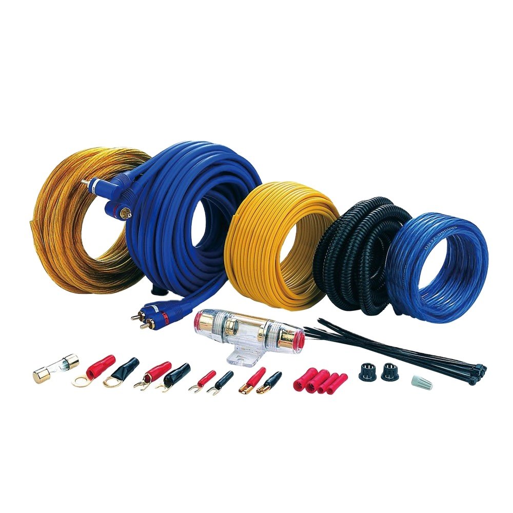 High Quality Car Audio Amplifier Wiring Kit Car Speaker Subwoofer Amplifier Audio Wire Car Audio Cable Amp Wiring Kit