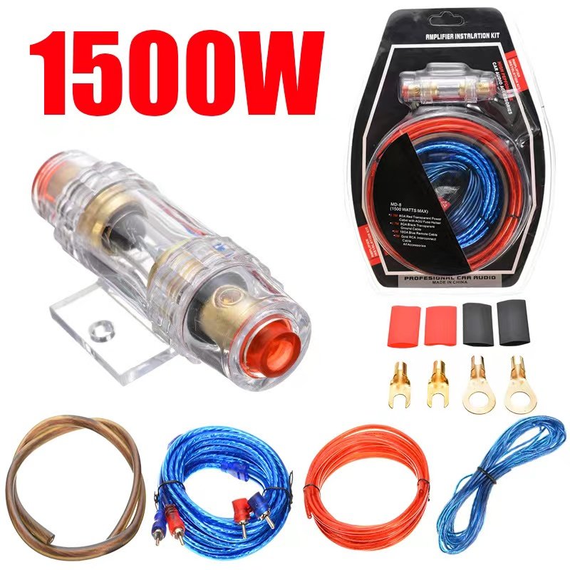 New Arrival Car Audio Amplifier Instrlrtion Kits 10GA Speaker Cable for Car Subwoofer