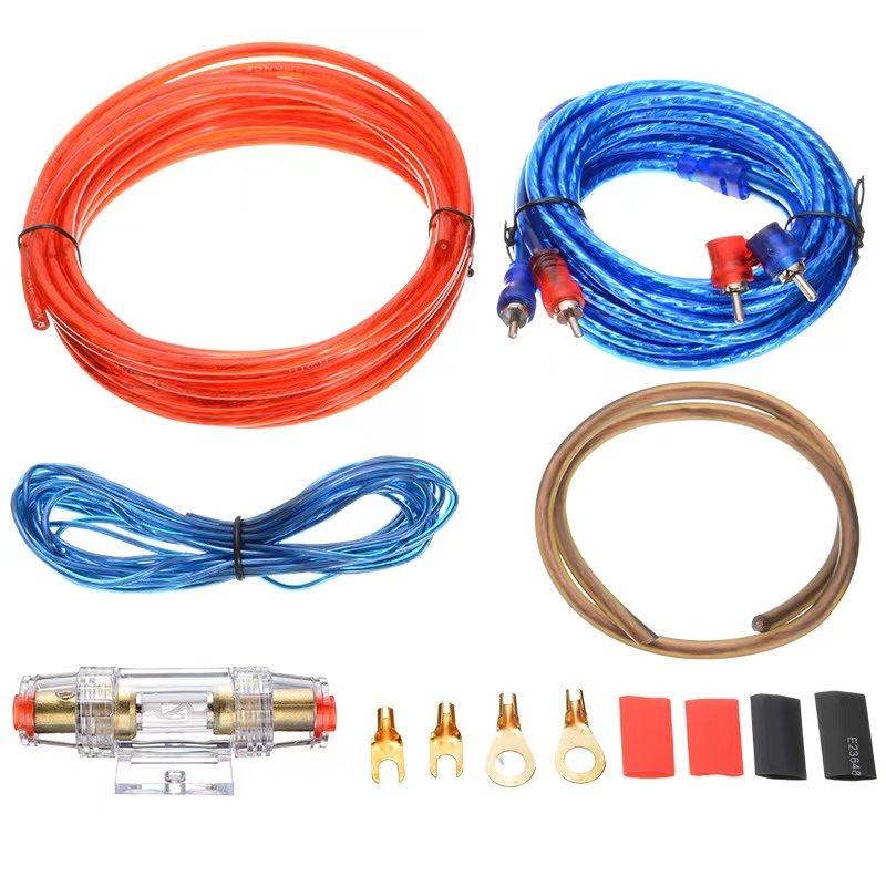 New Arrival Car Audio Amplifier Instrlrtion Kits 10GA Speaker Cable for Car Subwoofer