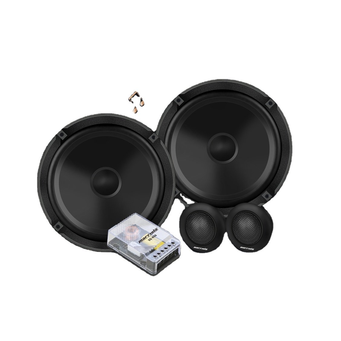 SQ-RS6 High Quality Car Speaker 40w RMS REAL POWER