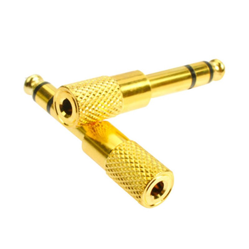 Audio adapter headset 6.5 to 3.5 adapter headphone interface converter microphone microphone adapter