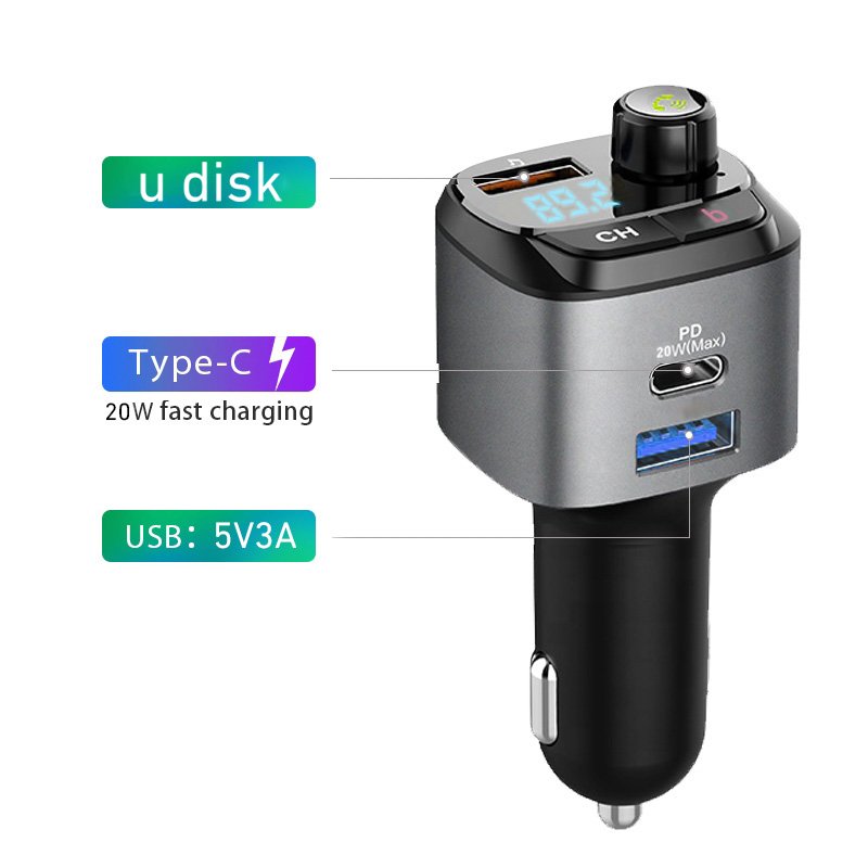 M25 Multi Function Car MP3 Player Handsfree CallCar Fm Transmitter