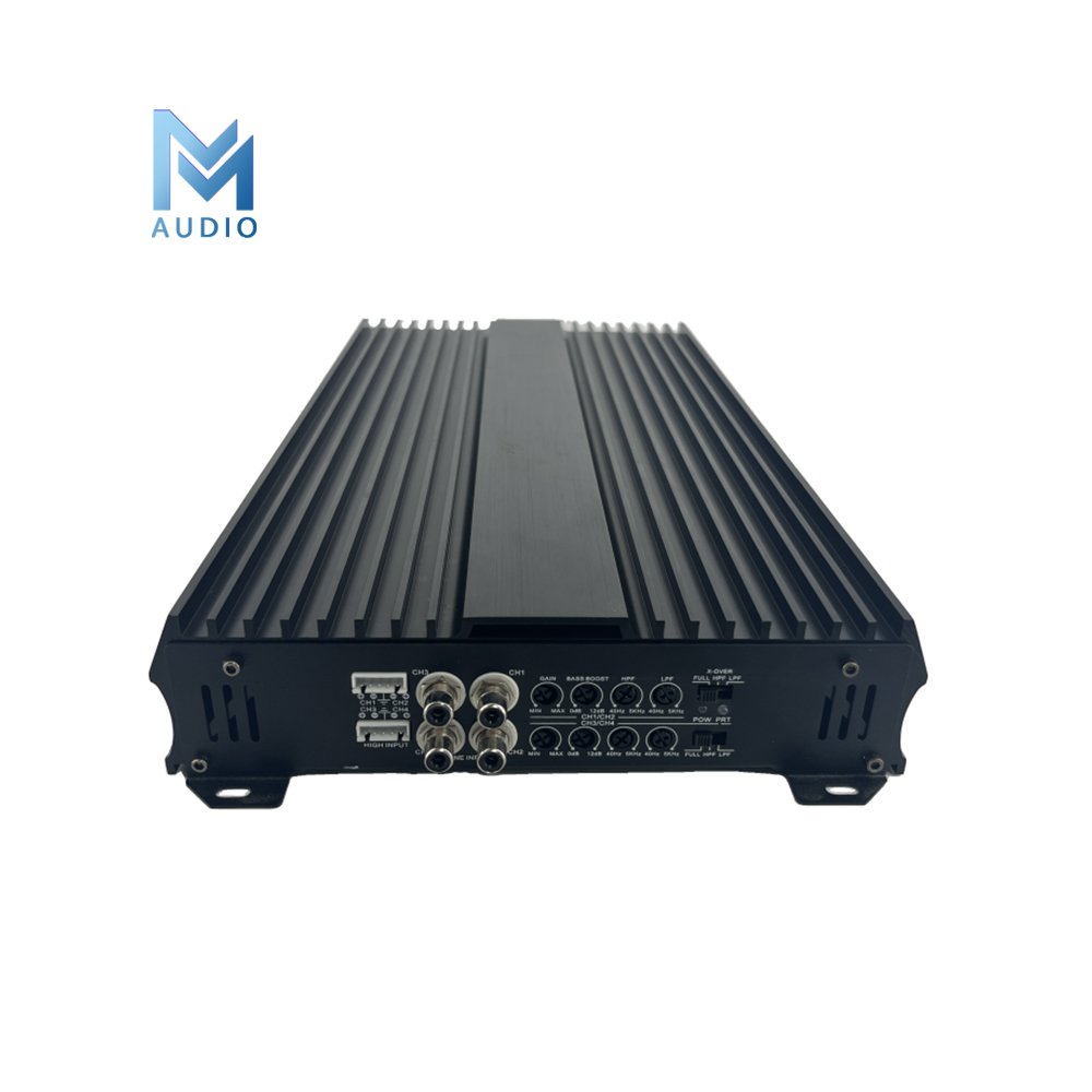 MOSFET 4-Channel Class AB Power Amplifier Full Range Car Speaker Audio System MA-150.4 Car Amplifier