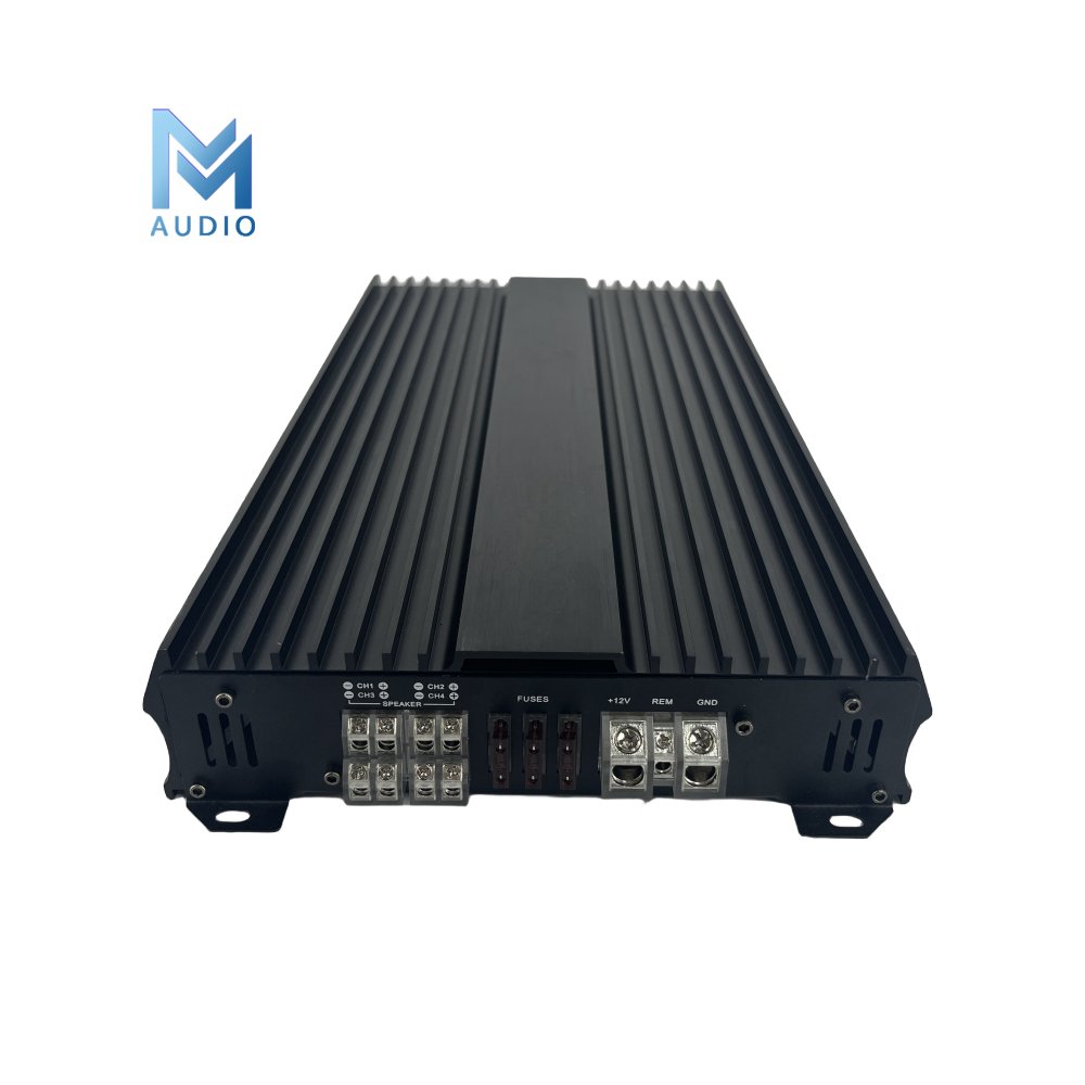 MOSFET 4-Channel Class AB Power Amplifier Full Range Car Speaker Audio System MA-150.4 Car Amplifier