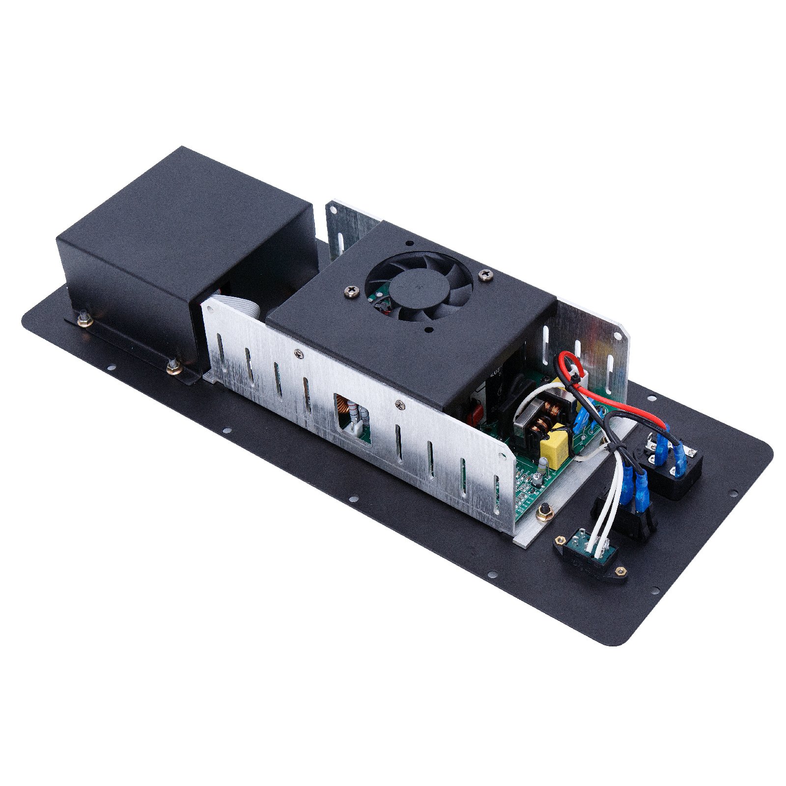Active Speaker Power Amplifier 1200W 2 Channels Class D Amplifier with Audio DSP for Sound Equipment Speaker