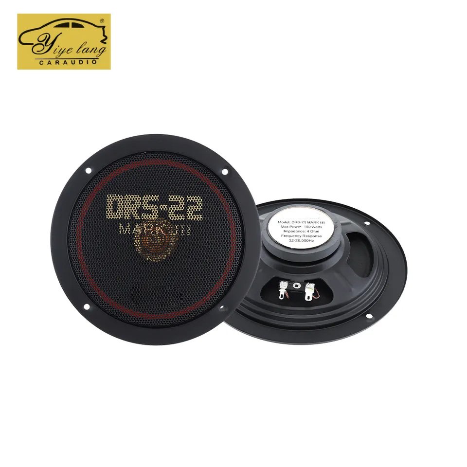 OEM6.5" Car Accessories System Powerful Active Slim Audio Speaker Box with Amplifier Built-in Under Seat Bass Box W