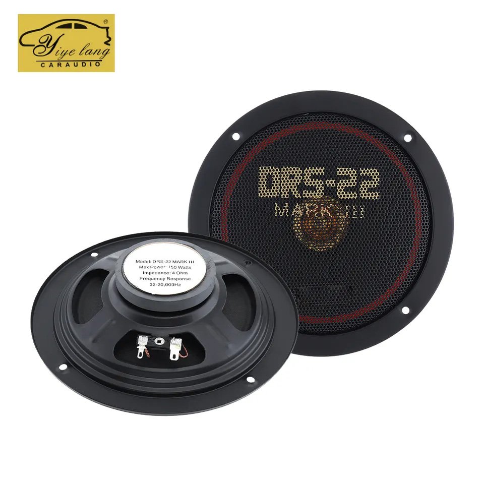 OEM6.5" Car Accessories System Powerful Active Slim Audio Speaker Box with Amplifier Built-in Under Seat Bass Box W